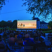 Cinéma en plein air à Annecy