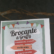 Brocante annuelle à Gruffy