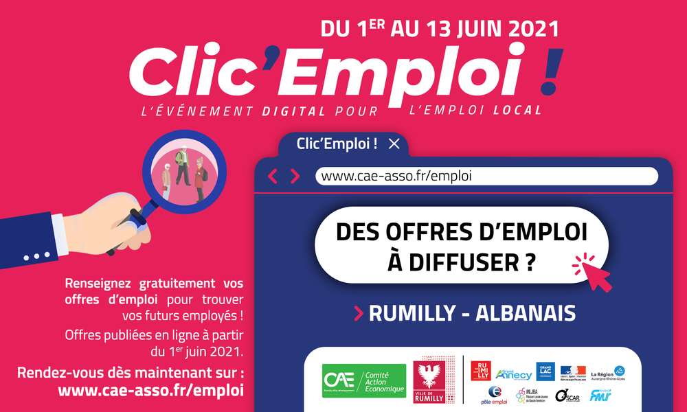 Offres emploi Rumilly Albanais