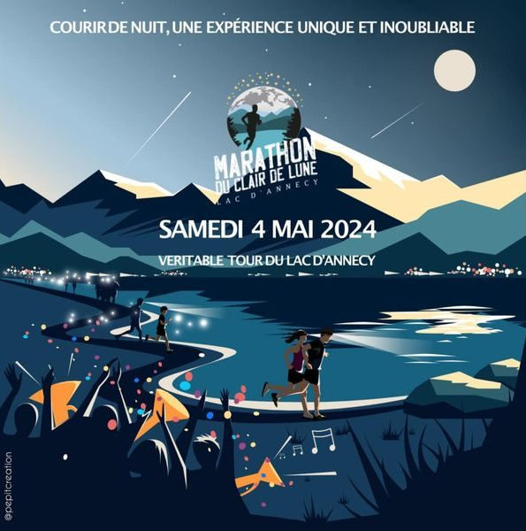 Marathon nuit Annecy