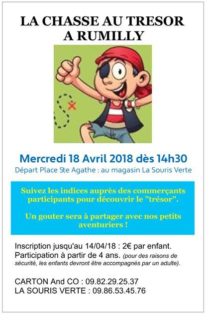 Chasse au trésor à Rumilly