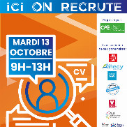 Le forum « Ici, on recrute ! » revient à Rumilly
