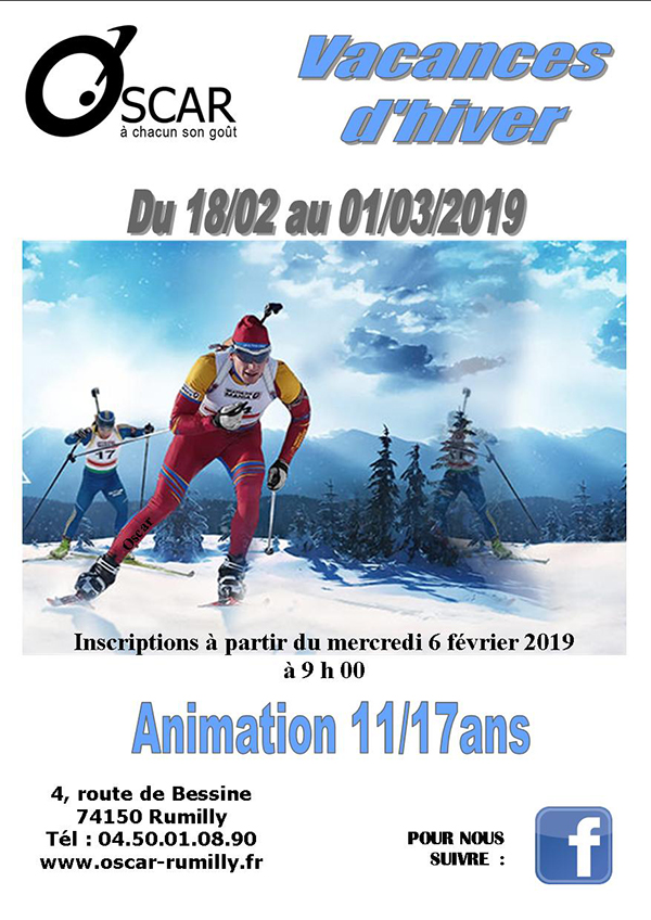 Activités hiver OSCAR Rumilly