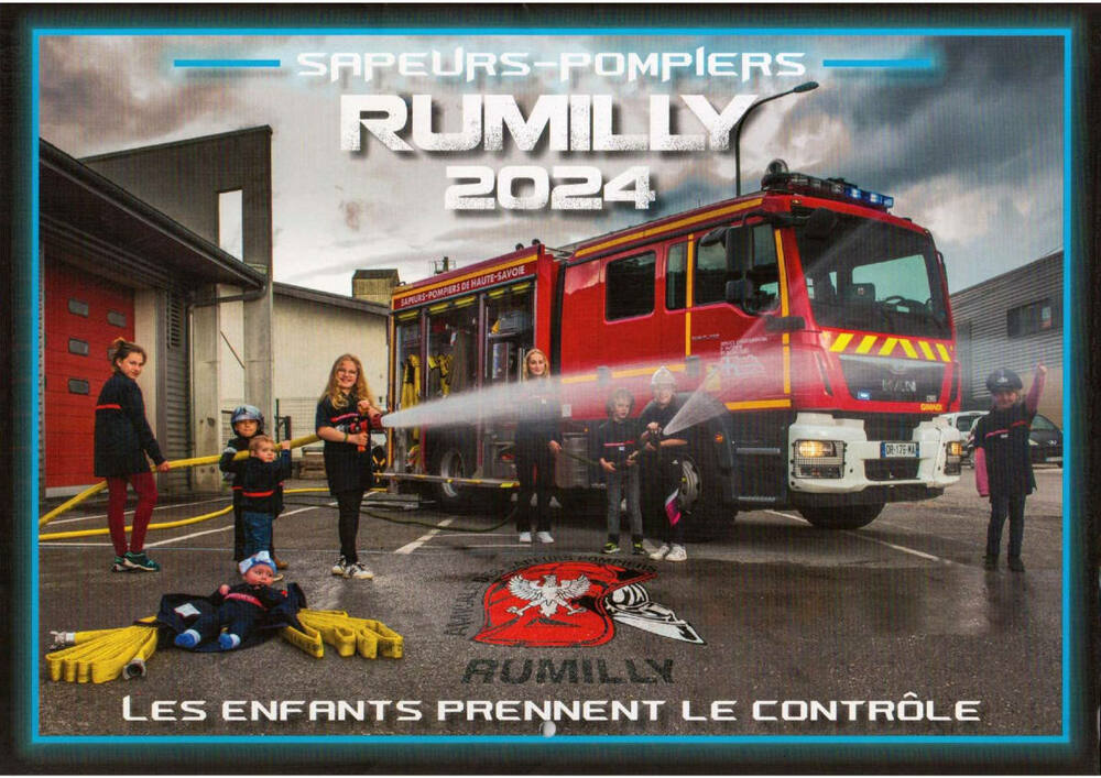 Calendrier pompiers Rumilly 2024