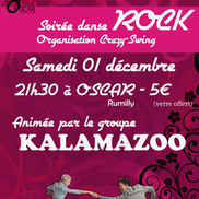 Soirée Rock et stages de danse à l’OSCAR