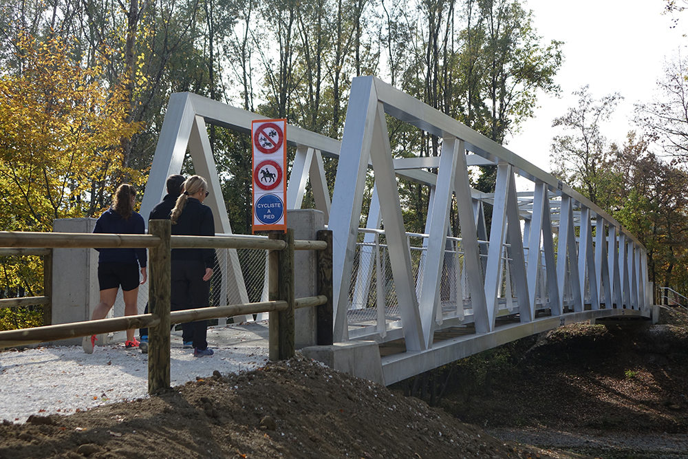 Passerelle Chéran Rumilly Boussy