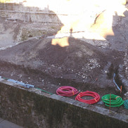 Le chantier du jardin public de centre-ville de Rumilly a du retard