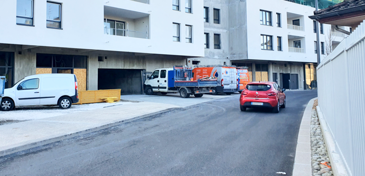 Nouveau parking Rumilly
