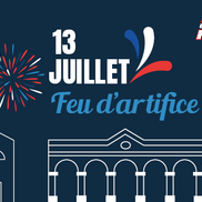 Feu d’artifice du 14 juillet à Rumilly