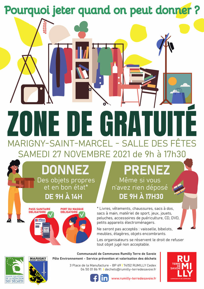 Zone de gratuité Rumilly 2021