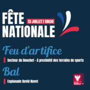 Feu d’artifice du 14 juillet à Rumilly
