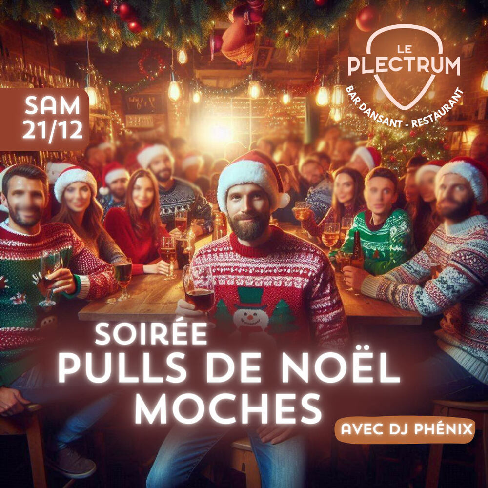 Pull moche Noël Plectrum