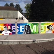 Une fresque murale à Rumilly