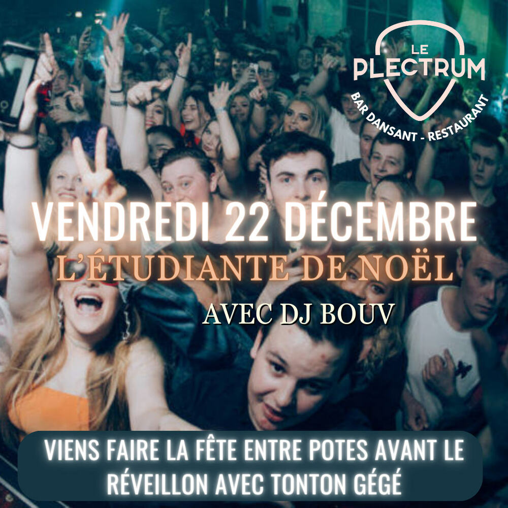 Soirée étudiante Plectrum