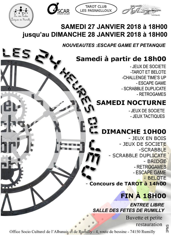 24 heures jeu oscar