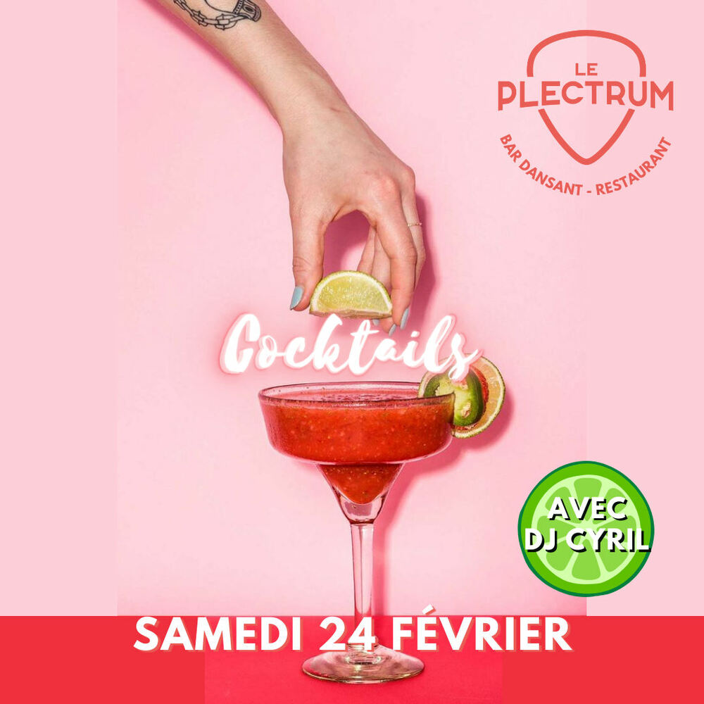 Soirée cocktail Plectrum