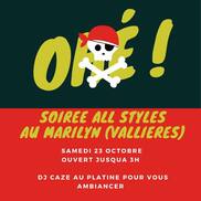 Soirée pirates au Marilyn