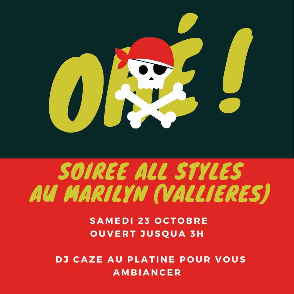 Soirée pirates Marilyn