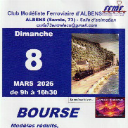 Bourse du club modéliste ferroviaire d&rsquo;Albens