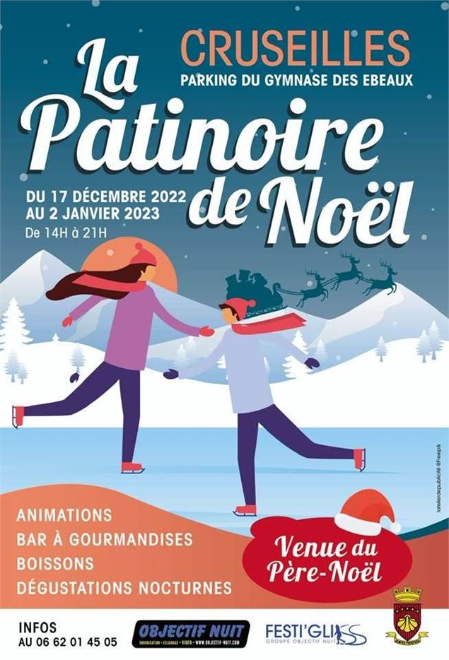 Patinoire Noël Cruseilles