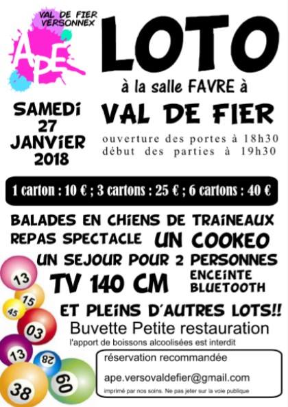 Loto Val de Fier Versonnex