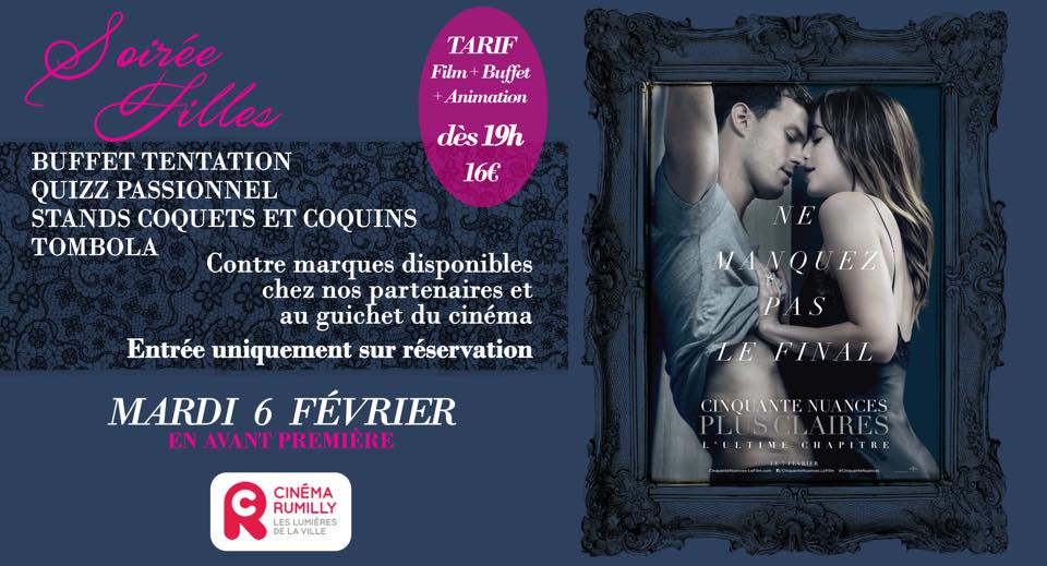 Avant première 50 nuances plus claires cinéma rumilly