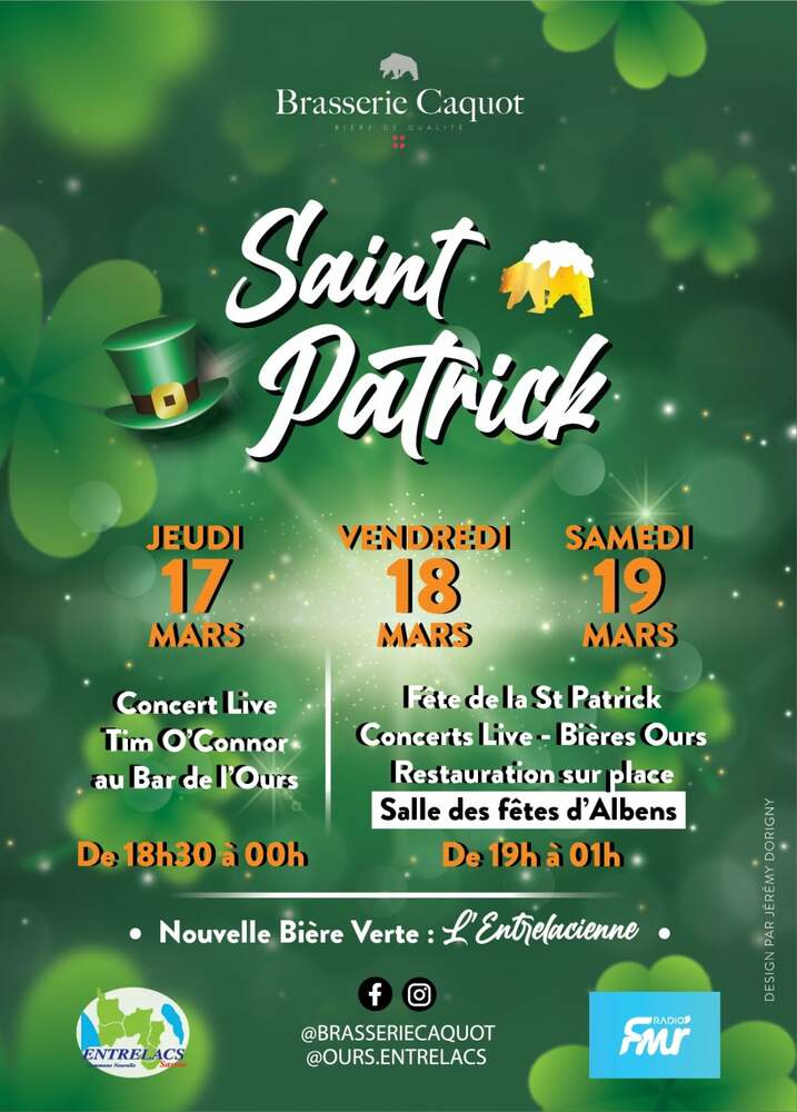 Fête bière Saint Patrick Albens