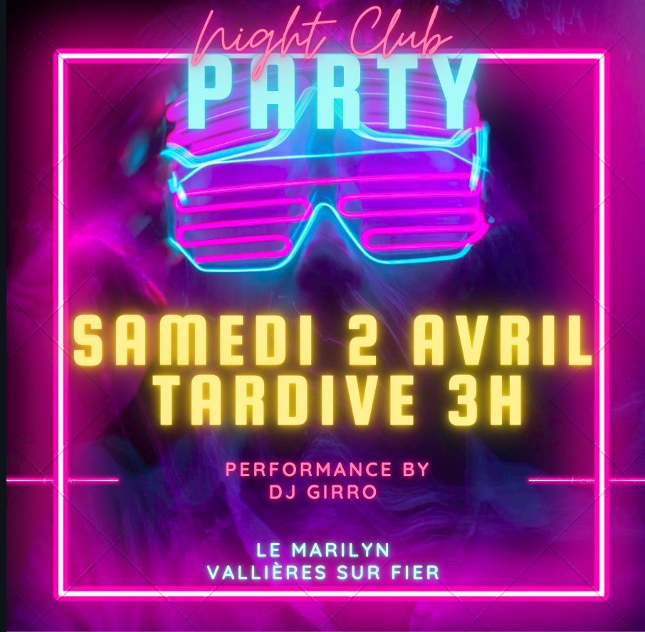 Soirée fluo Marilyn