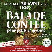 Balade contée dans les jardins