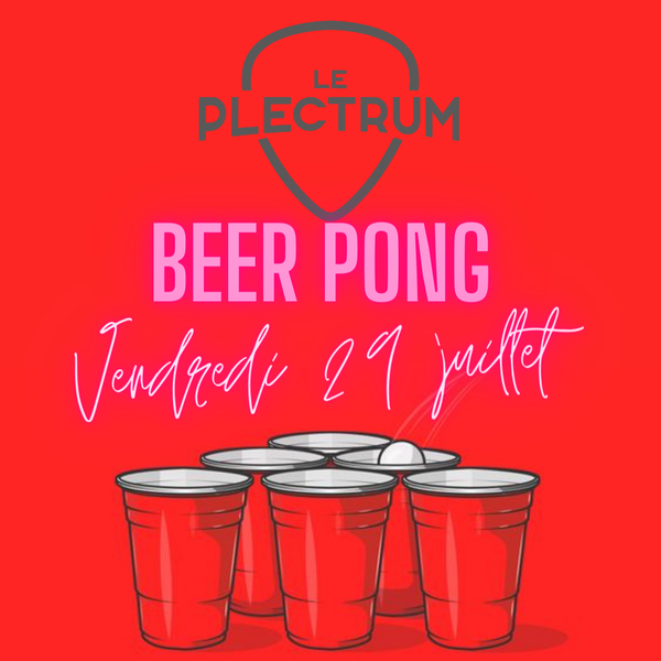 Beer Pong Plectrum Rumilly
