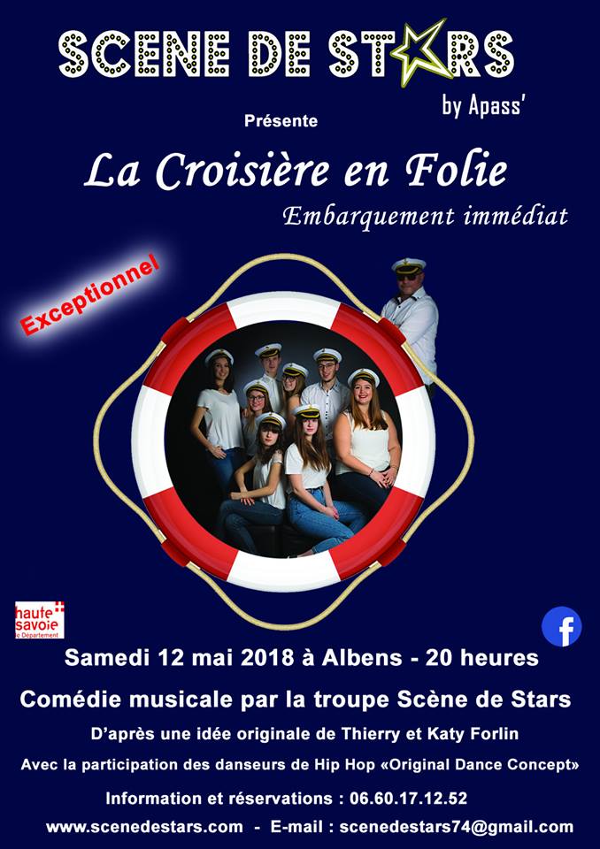 Croisière en Folie Scène de Stars