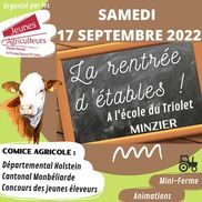La rentrée d’étables à Minzier
