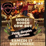 Soirée rodéo cow boy au Plectrum