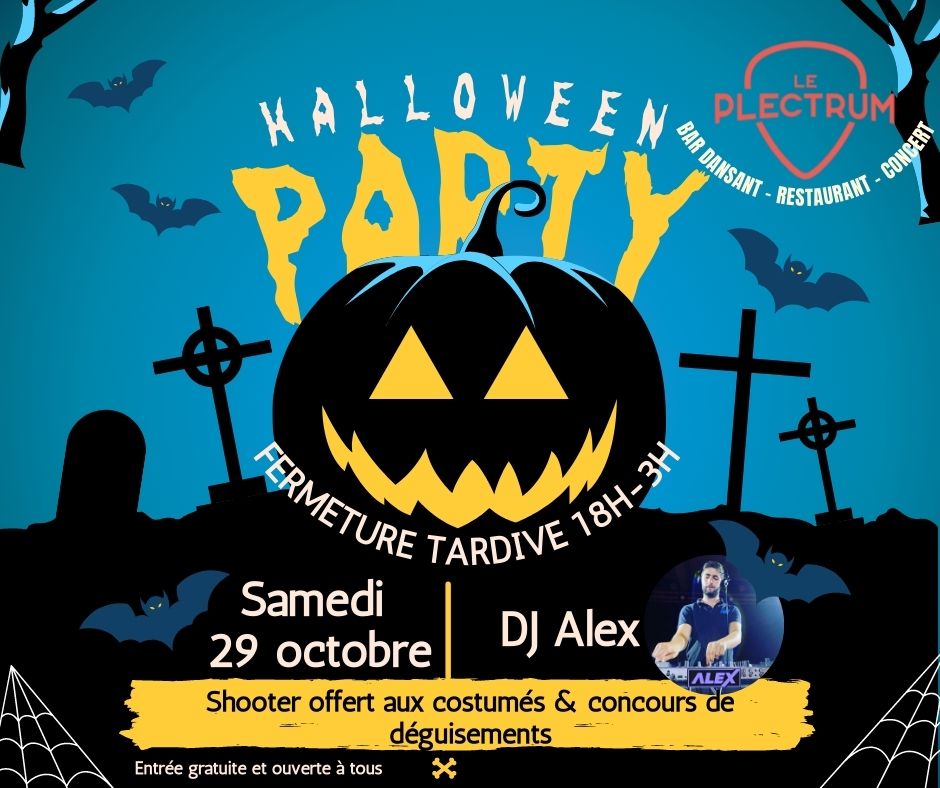 Soirée halloween Plectrum
