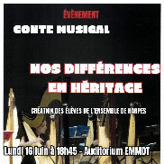 Conte musical : nos différences en héritage