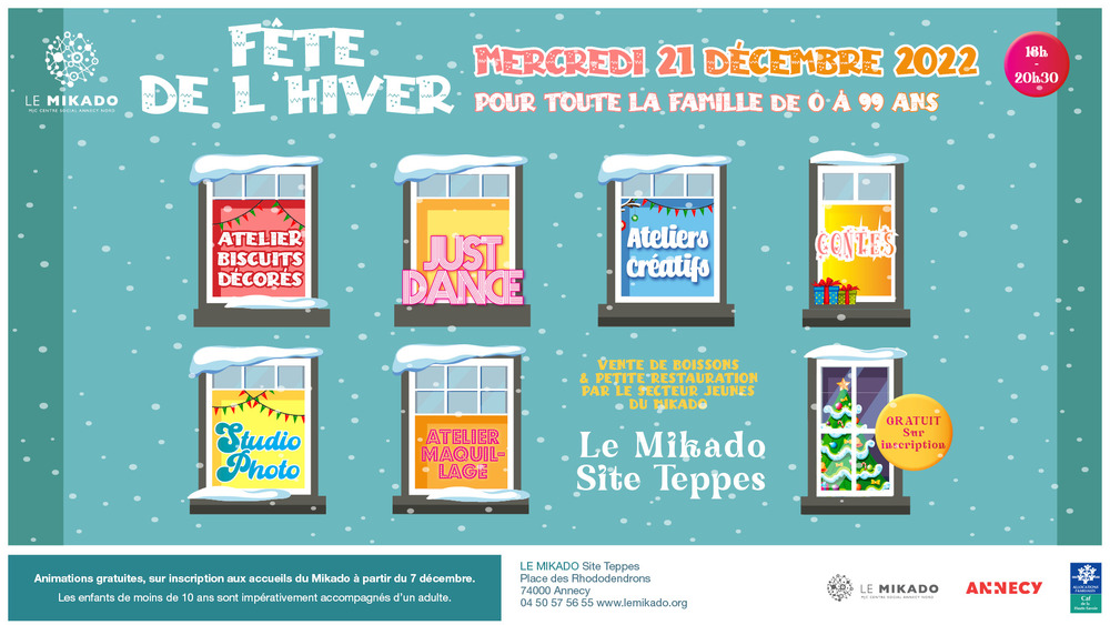 Fête Noël Mikado Annecy