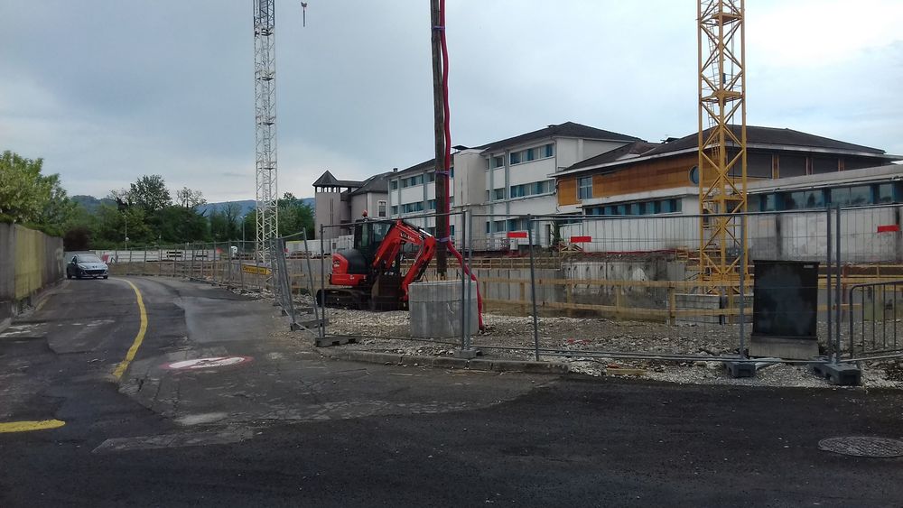 Travaux Rumilly rue du Repos