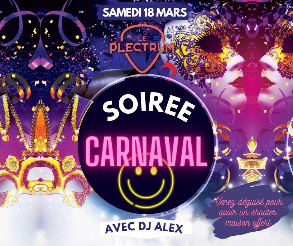 Soirée carnaval Plectrum Rumilly