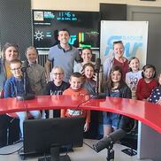 Les enfants de l’association Colibri au micro de RADIO FMR