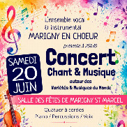 La chorale Marigny en Chœur en concert à Marigny-Saint-Marcel