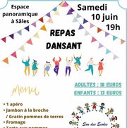 Repas dansant à Sales