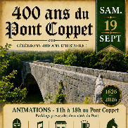 Les 400 ans du Pont Coppet célébrés à Sales