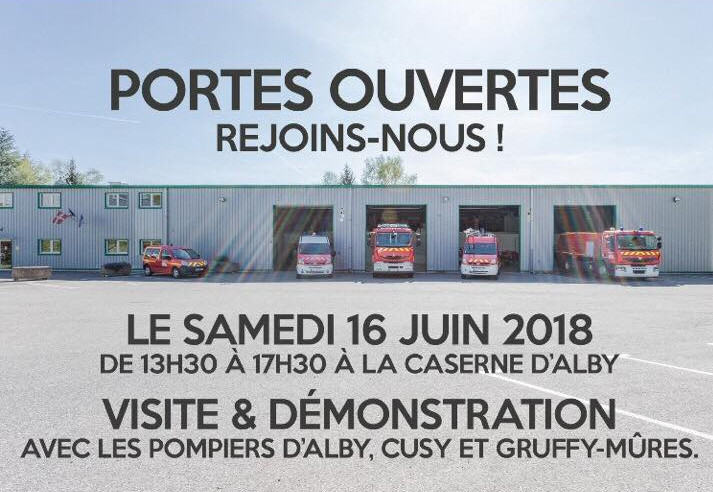Porte ouverte pompier Alby