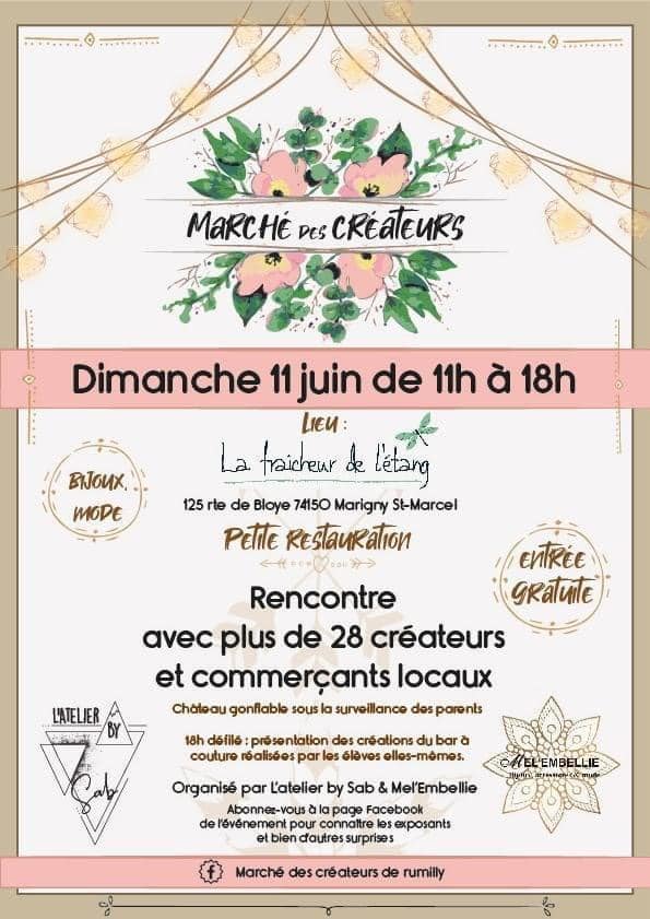 Marché créateurs Rumilly