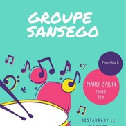 Concert du groupe SANSEGO au restaurant le Marilyn