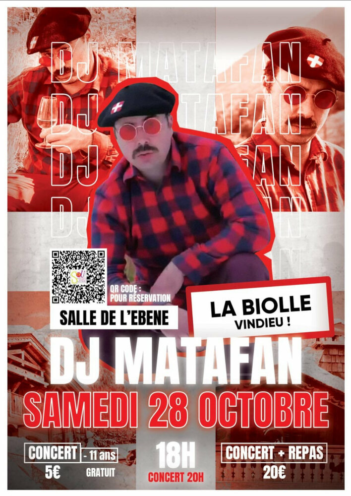 DJ Matafan concert la Biolle