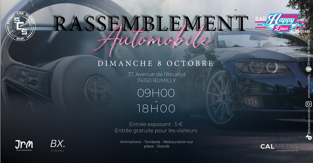Rassemblement voitures Rumilly