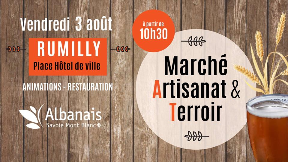 Marché artisanat terroir Rumilly