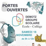 Portes ouvertes du groupe scolaire Demotz