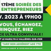 17ème soirée des entrepreneurs au restaurant le Marylin